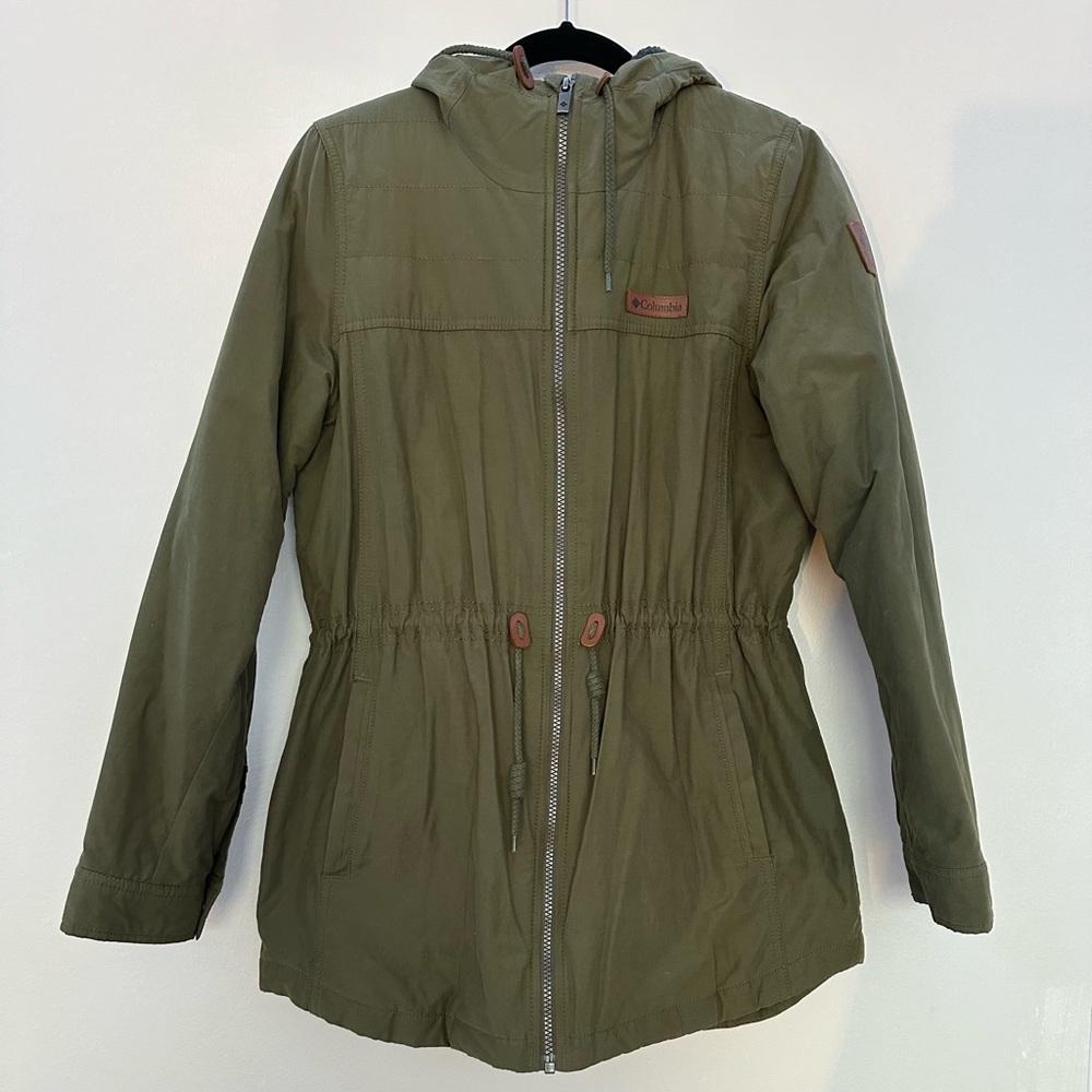 Army Green Columbia Jacket